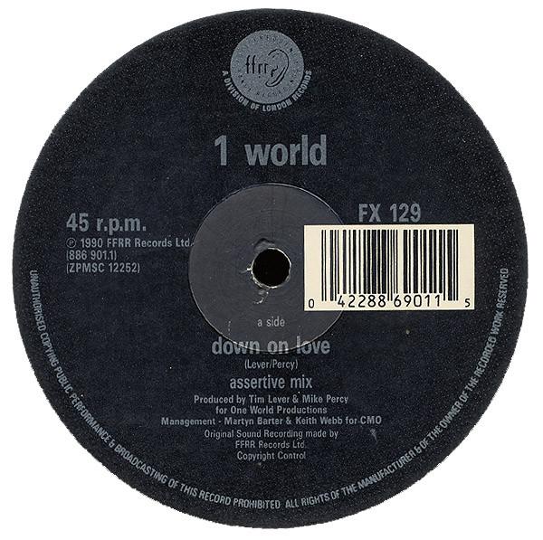 1 World - Down On Love