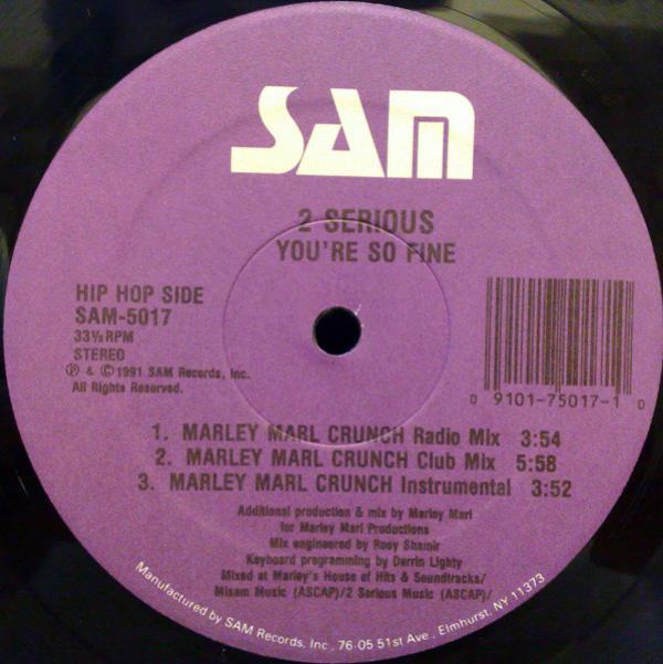 2 Serious - You're So Fine