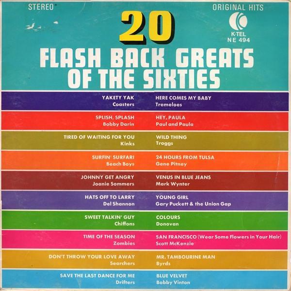 - 20 Flash Back Greats Of The Sixties