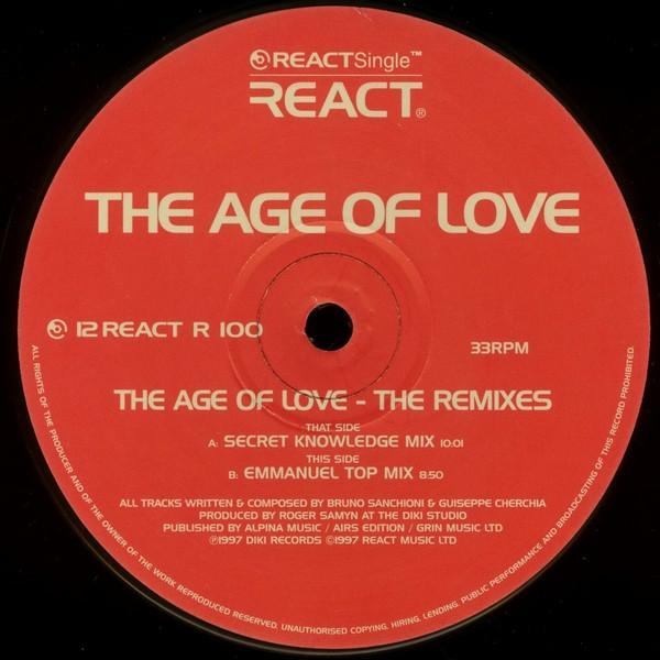 Age Of Love - The Age Of Love (The Remixes)