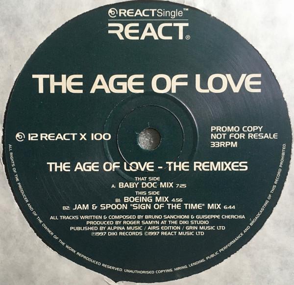 Age Of Love - The Age Of Love (The Remixes)