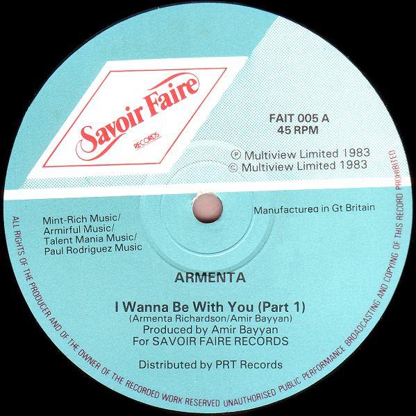 Armenta - I Wanna Be With You
