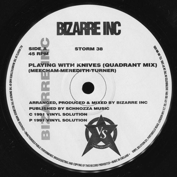 Bizarre Inc - Playing With Knives / Plutonic