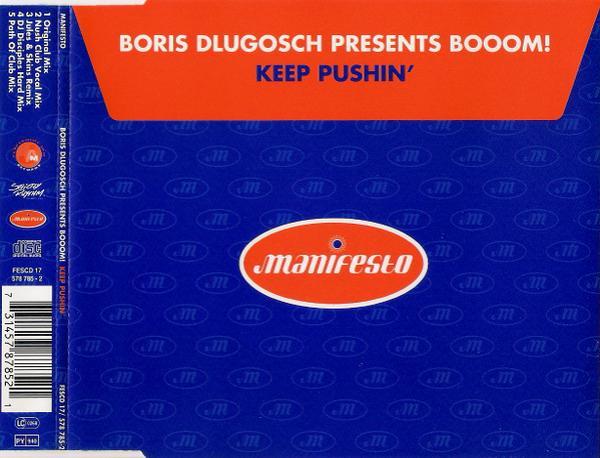 Boris Dlugosch, Booom! - Keep Pushin'