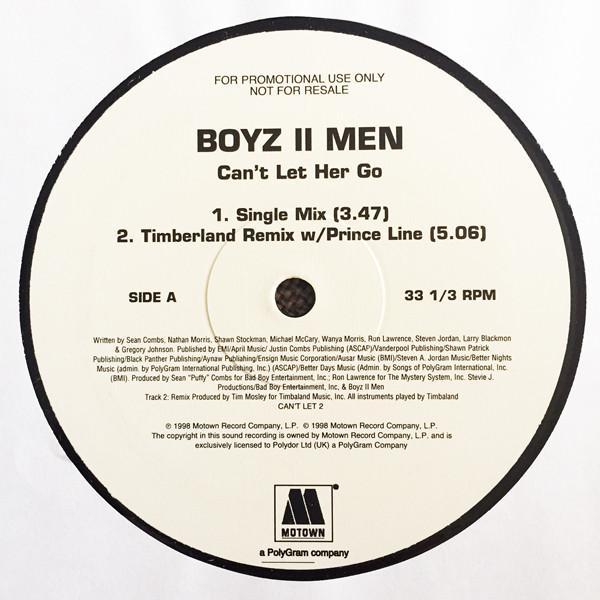 Boyz II Men - Can't Let Her Go