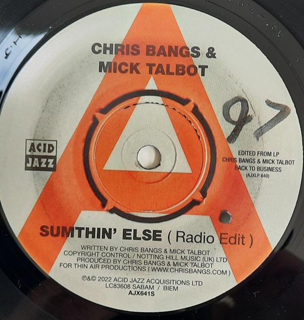 Chris Bangs, Mick Talbot - Sumthin' Else