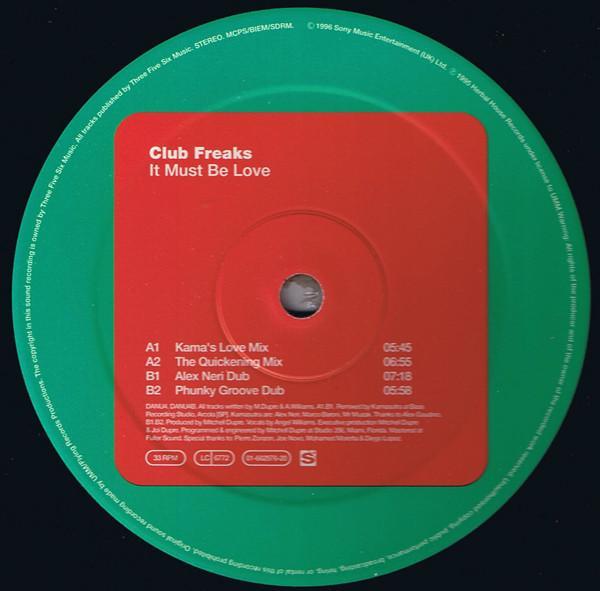 Club Freaks - It Must Be Love
