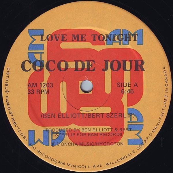 Coco De Jour - Love Me Tonight