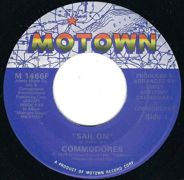 Commodores - Sail On