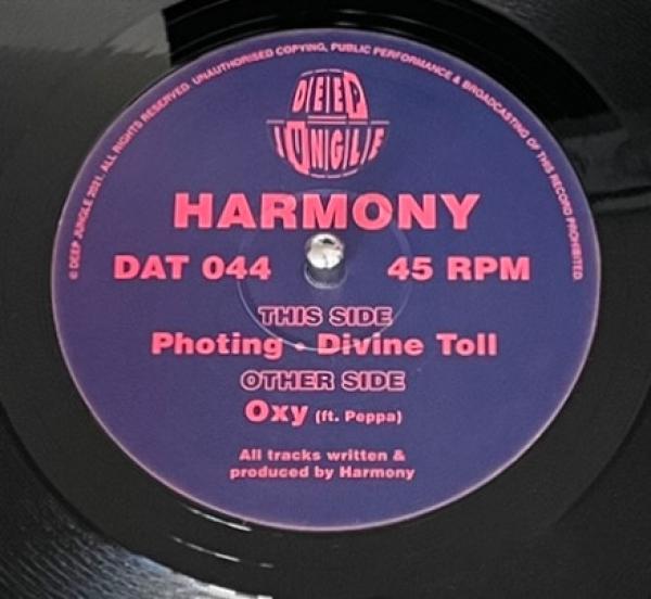 DJ Harmony - Oxy / Photing / Divine Toll