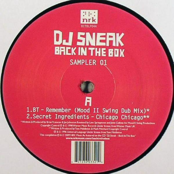 DJ Sneak - Back In The Box (Sampler 01)