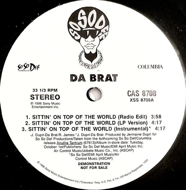 Da Brat - Sittin' On Top Of The World