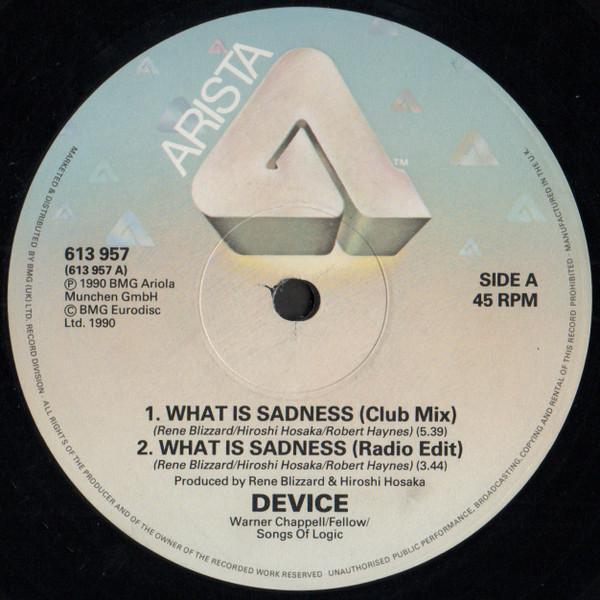 Device  - What Is Sadness