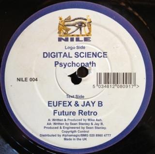 Digital Science, Eufex & Jay B - Psychopath / Future Retro