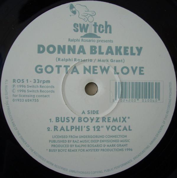 Donna Blakely - Gotta New Love