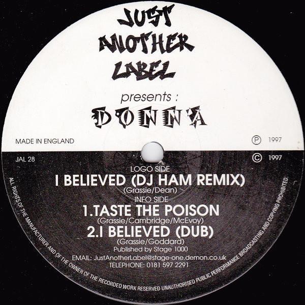 Donna - I Believed (Remix)