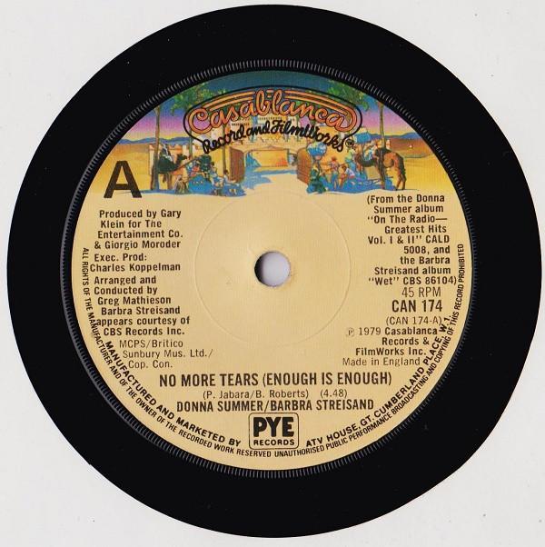 Donna Summer, Barbra Streisand - No More Tears (Enough Is Enough) / Lucky