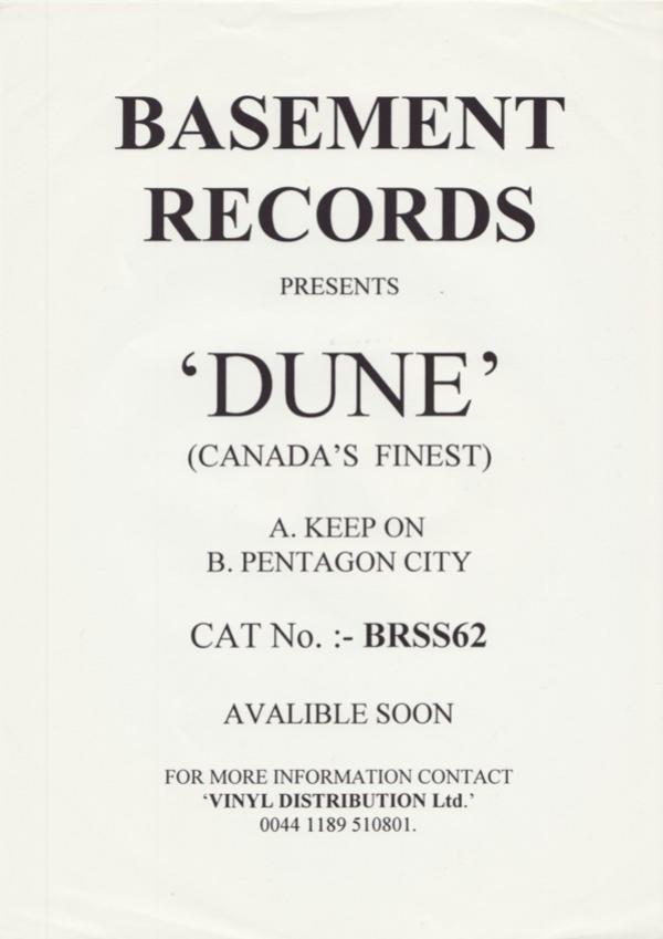 Dune - Pentagon City / Keep On