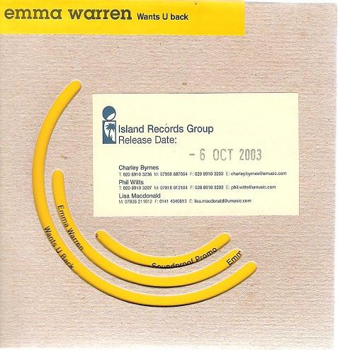 Emma Warren - Wants You Back
