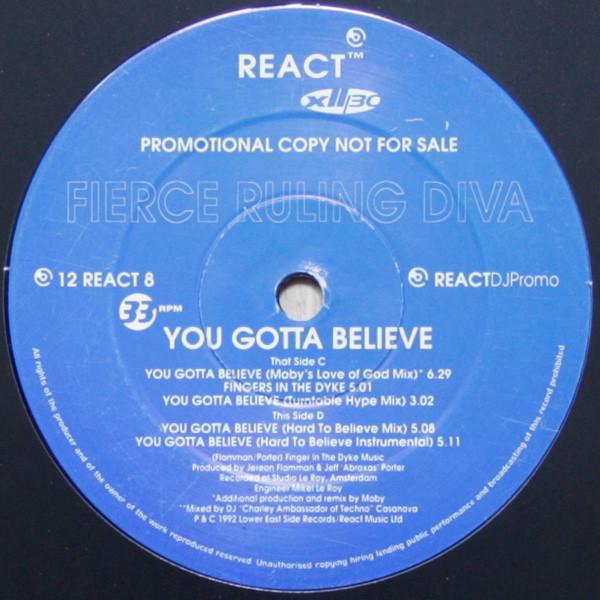 Fierce Ruling Diva - You Gotta Believe