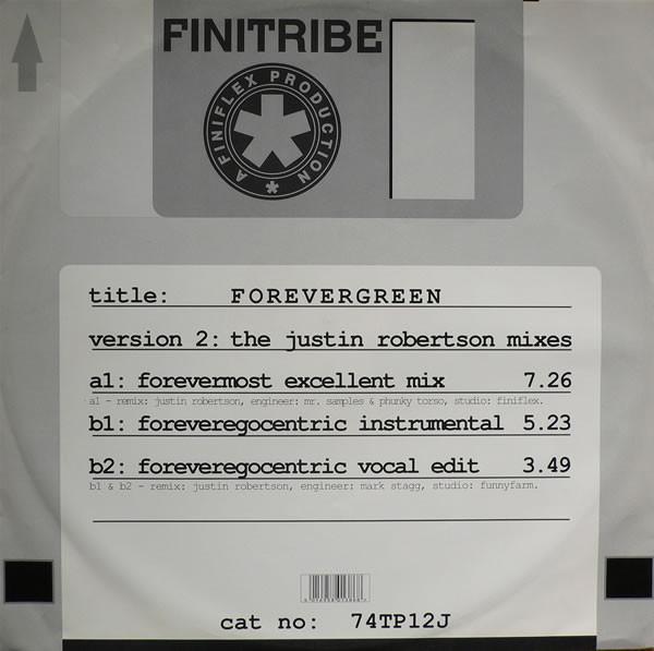 Finitribe - Forevergreen (Version 2: The Justin Robertson Mixes)