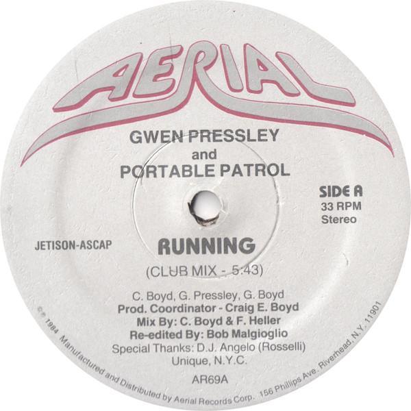 Gwen Pressley, Portable Patrol - Running