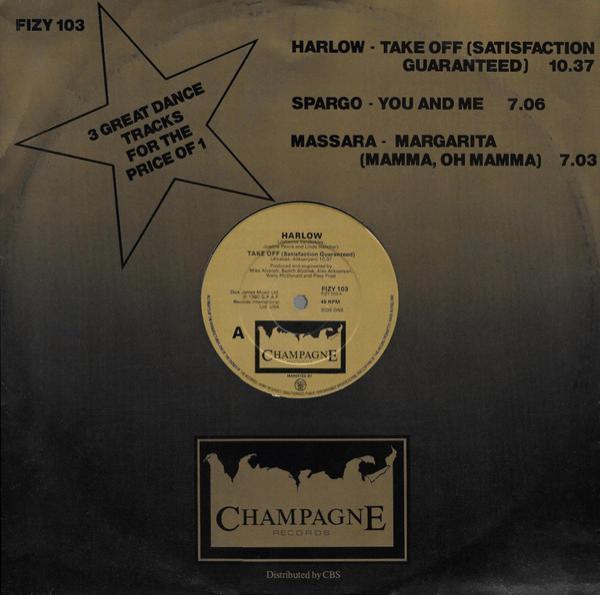 Harlow , Spargo, Pino Massara - Take Off / You And Me / Margarita