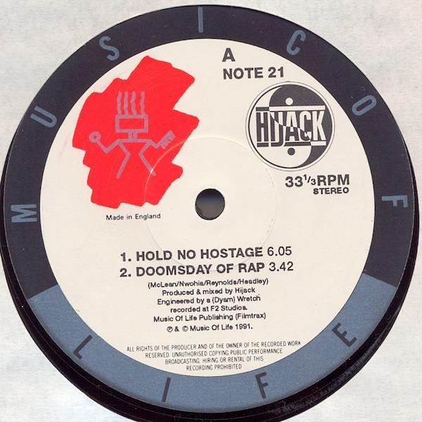 Hijack  - Hold No Hostage / Doomsday Of Rap