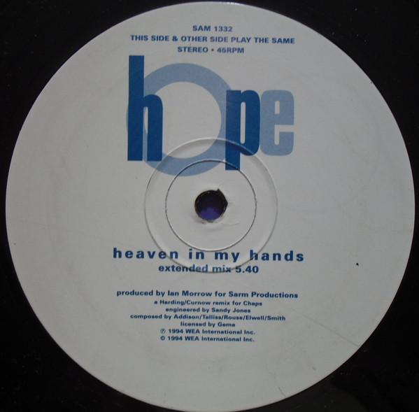 Hope  - Heaven In My Hands