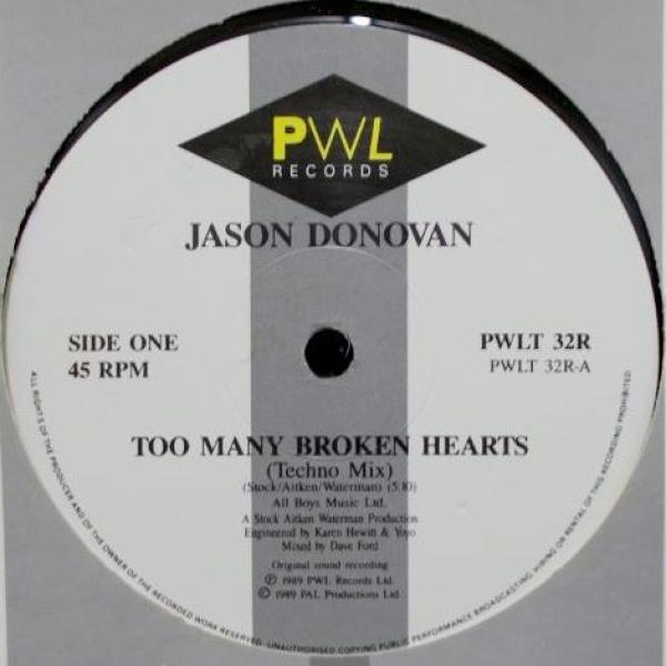 Jason Donovan - Too Many Broken Hearts (Techno Mix)