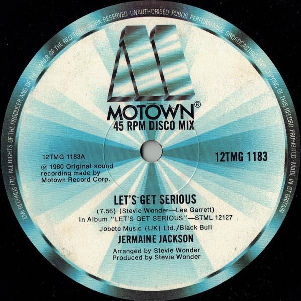 Jermaine Jackson - Let's Get Serious