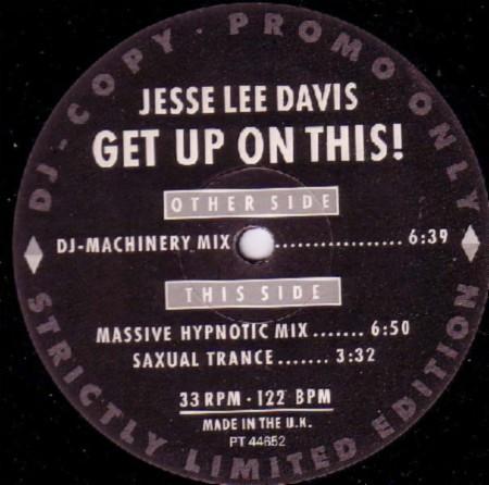 Jesse Lee Davis - Get Up On This!