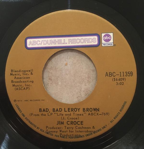 Jim Croce - Bad, Bad Leroy Brown