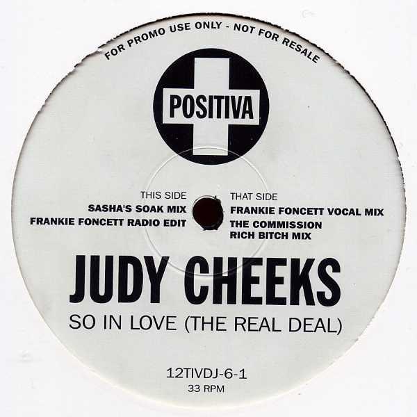 Judy Cheeks - So In Love (The Real Deal)