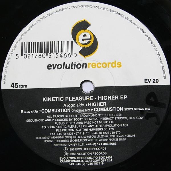 Kinetic Pleasure - Higher EP