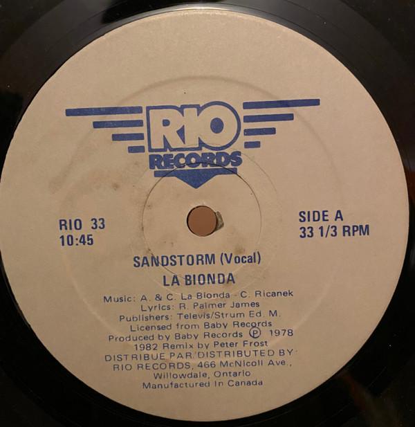La Bionda - Sandstorm