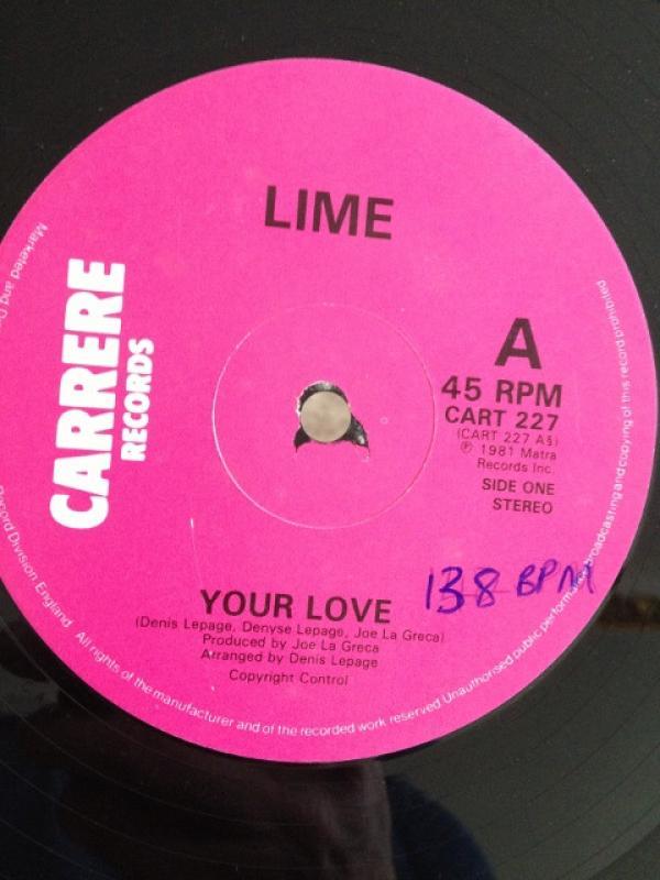 Lime (2) - Your Love