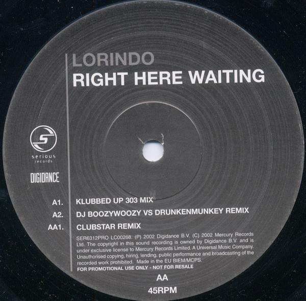Lorindo - Right Here Waiting