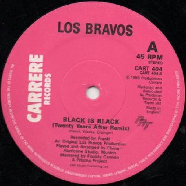 Los Bravos - Black Is Black