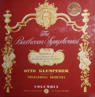 Ludwig van Beethoven, Otto Klemperer, Philharmonia Orchestra - The Beethoven Symphonies: Number 5 In C Minor Op. 67 / Overture 'King Stephen' Op. 117