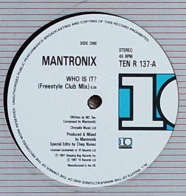 Mantronix - Who Is It?  (US Remix)