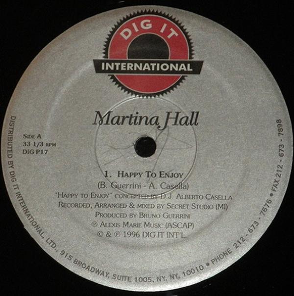 Martina Hall, Gusto - Happy To Enjoy / Revenge