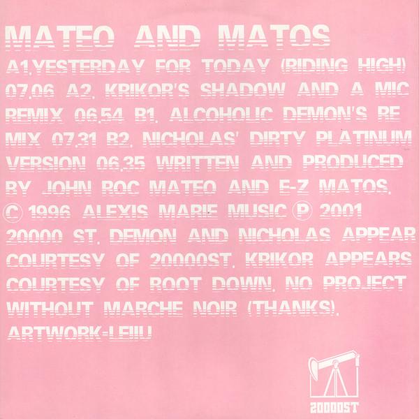 Mateo & Matos - Yesterday For Today (Riding High)