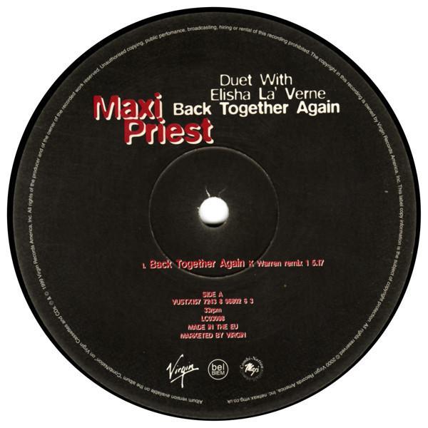 Maxi Priest, Elisha La'Verne - Back Together Again