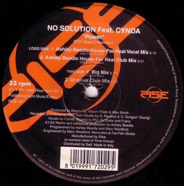 No Solution, Cynda - Power