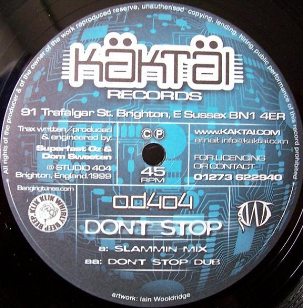 OD404 - Don't Stop