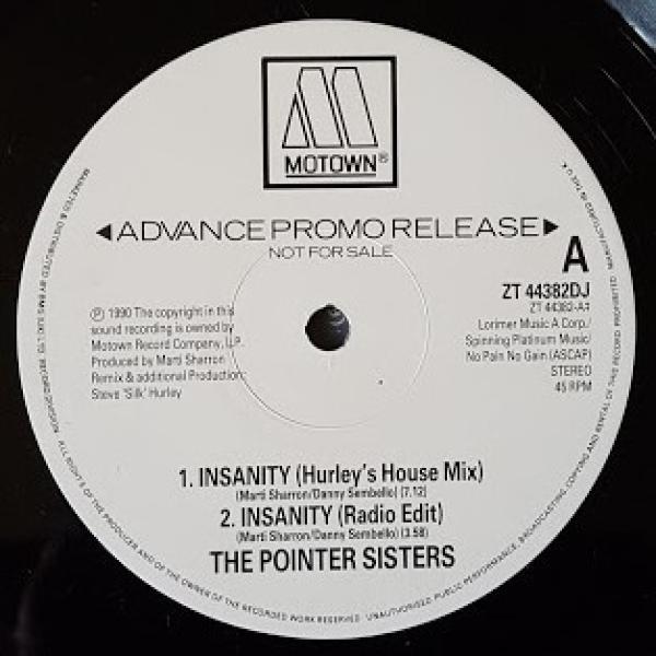 Pointer Sisters - Insanity