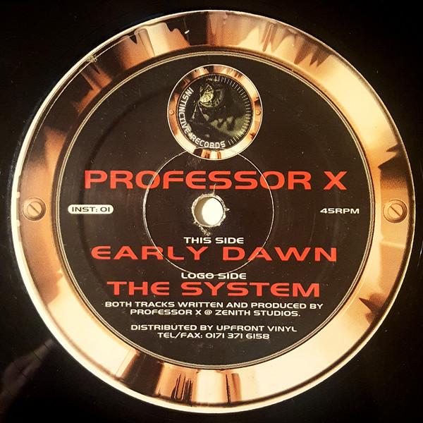 Professor X  - The System / Early Dawn
