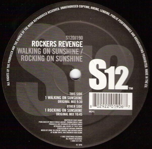 Rockers Revenge - Walking On Sunshine / Rocking On Sunshine