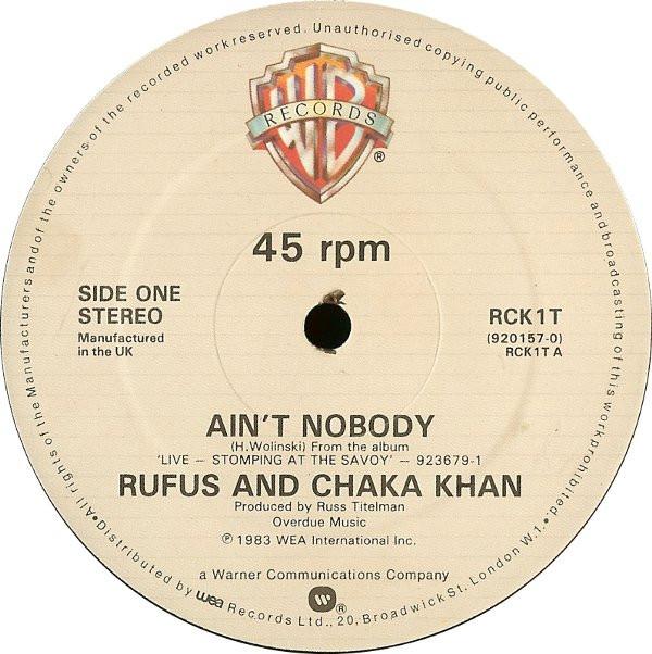 Rufus & Chaka Khan - Ain't Nobody